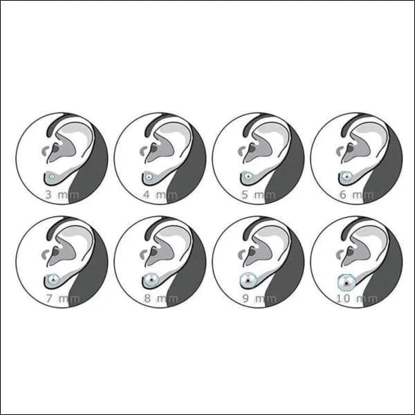 Zilveren Kristal Oorbellen - Subtiel en Elegant - 5mm / Opaal Grijs -