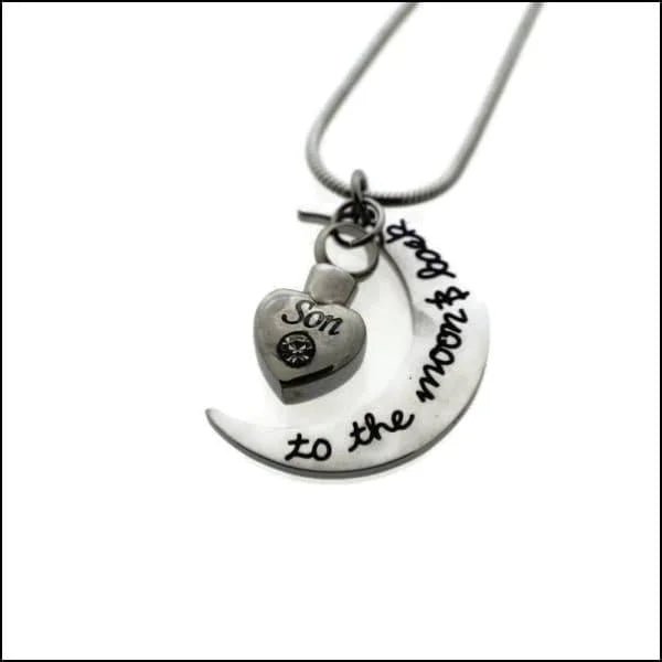 Stalen Ashanger Zoon - son-to the moon and back-3.5cm - Heren