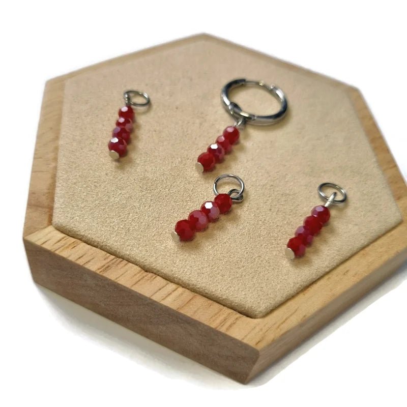 Kralen Bedel voor mix en match sieraden - Zilverkleur / Erin groen-Parel shine - Unisex