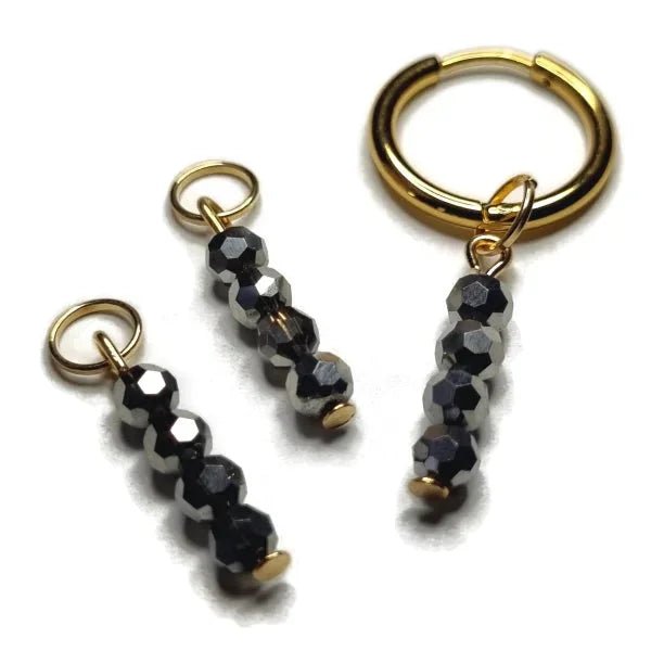 Kralen Bedel voor mix en match sieraden - Goudkleur / Silver-pearl shine - Unisex