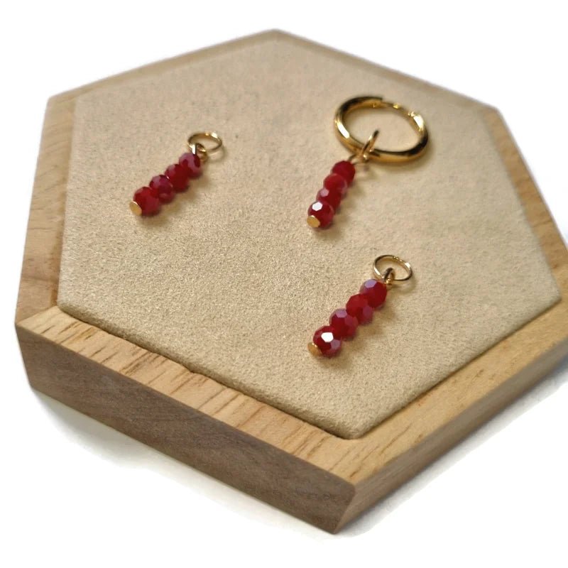 Kralen Bedel voor mix en match sieraden - Goudkleur / Air force blue-pearl high shine - Unisex