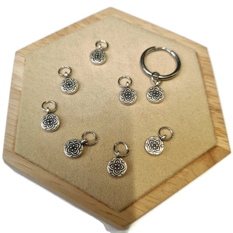 Bloem Bedel - Zilverkleur - Unisex
