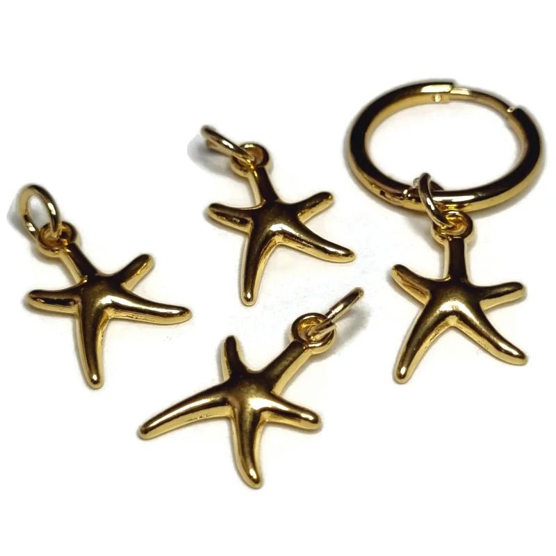 Prachtige Handgemaakte charms - Bliksem flits-19x5mm - Unisex