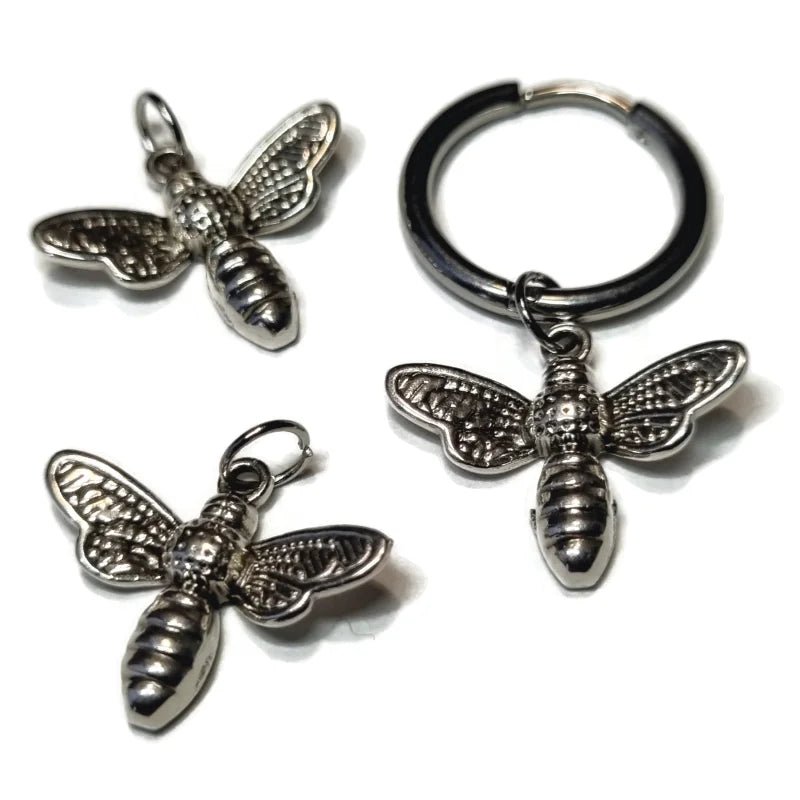 Stijlvolle Handgemaakte Oor Bedels - Mix & Match - Bij-19x16mm - Heren
