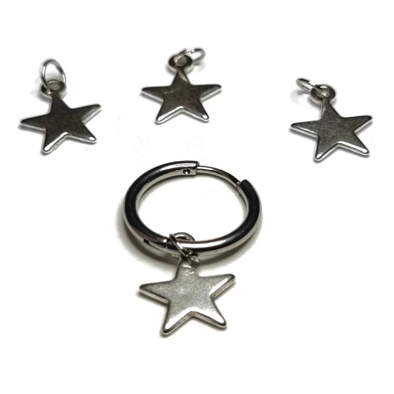 Stijlvolle Handgemaakte Oor Bedels - Mix & Match - Schelp-13mm - Heren