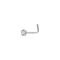 Stijlvolle Stalen Neus piercing met Zirkonia - Ster - Unisex