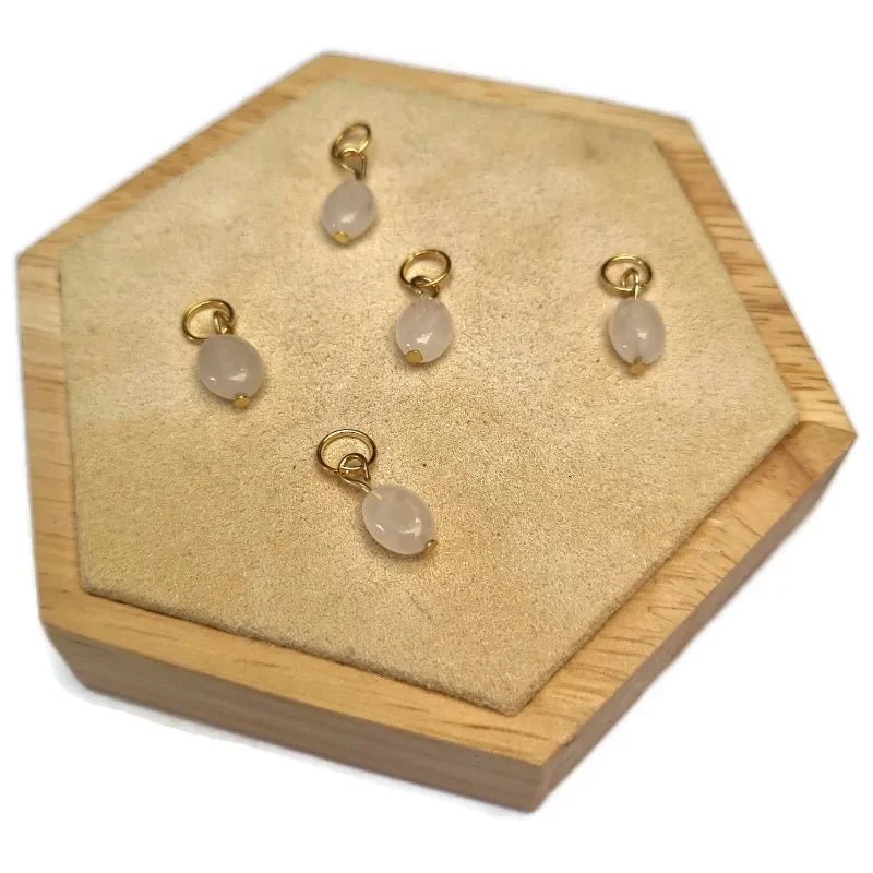 Rozenkwarts bedel - Zilverkleur - Dames