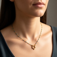 Stalen Damesketting voor bedeltjes diy - 40 cm - Dames