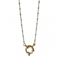 Stalen Damesketting voor bedeltjes diy - 45 cm - Dames