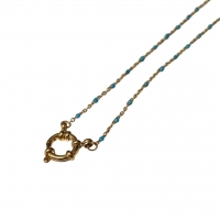 Stalen Damesketting voor bedeltjes diy - 50 cm - Dames