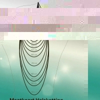 Stijlvolle Zwarte Emaille Bolletjes Ketting - 45 cm - Dames