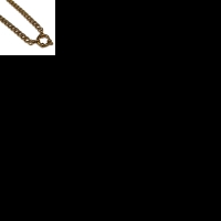Glamoureuze Goudkleurige Stalen Bedelketting - 50cm - Dames