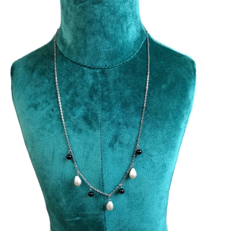 Stainless Steel Parelketting - Dames