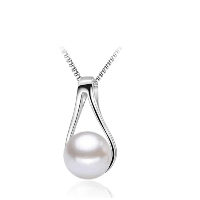 Zilveren Parel Ketting dames - Dames