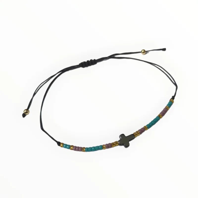 Handgemaakte Verstelbare Hematiet Armband