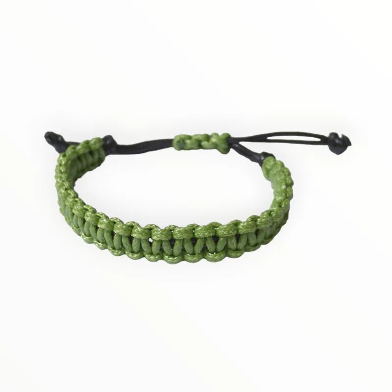 Verstelbare Nylon Armband uniseks - Licht Blauw - Heren