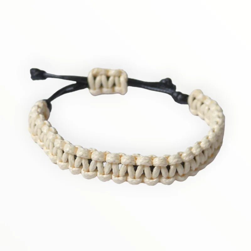 Verstelbare Nylon Armband uniseks - Zwart - Heren