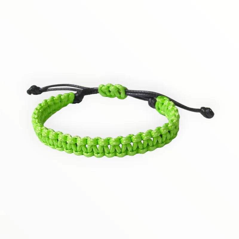 Verstelbare Nylon Armband uniseks - Oranje - Heren