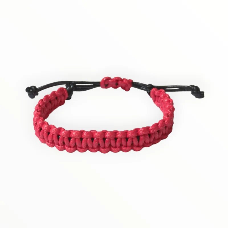 Verstelbare Nylon Armband uniseks - Oranje - Heren