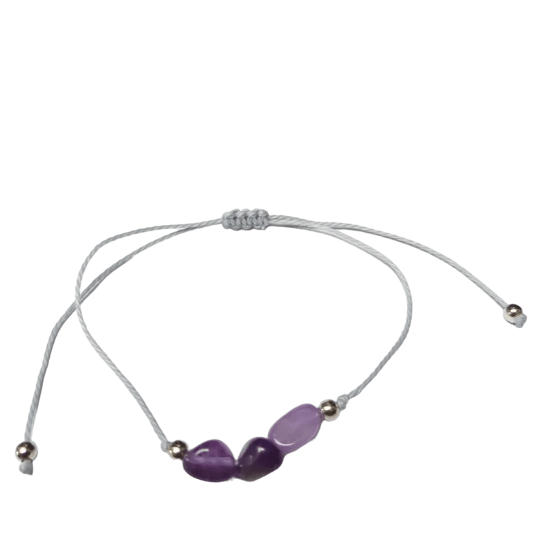 Verstelbare Geboortesteen Armband - augustus - Peridoot - Unisex