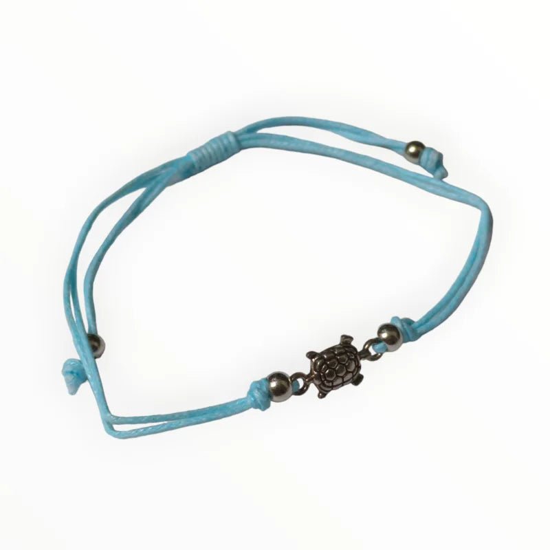 Verstelbaar touw Armbandje schildpad - Bordeaux Rood - Unisex