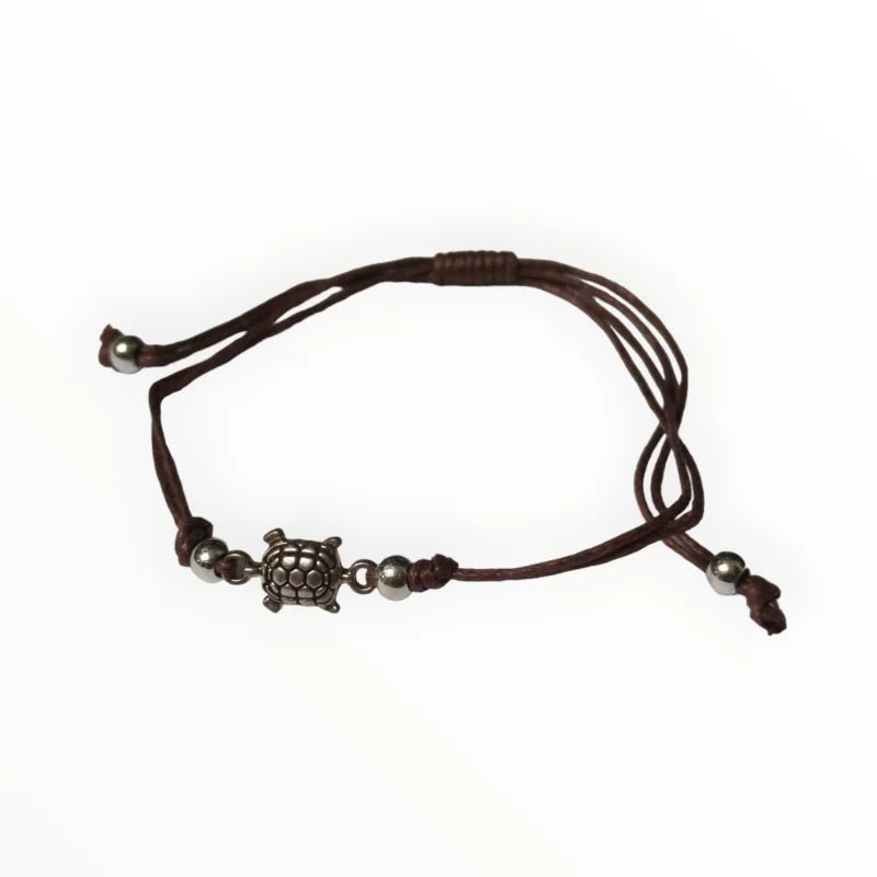 Verstelbaar touw Armbandje schildpad
