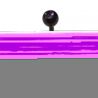 Stijlvolle zwarte Navelpiercing met Zirkonia - Licht Roze - Unisex