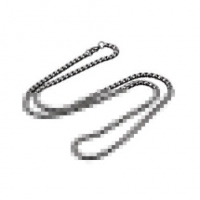 Jasseron Halsketting 3,5mm Zilverkleurig Staal - 65cm - Unisex