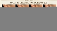 Goudkleurige RVS Oorstekers met Rode Zirkonia - 6mm -