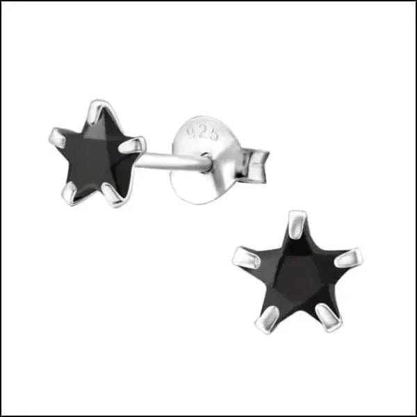 Zilveren Zirkonia Ster Oorstekers &acirc;&euro;&ldquo; Meerdere Kleuren & Maten 925 Zilver - 7mm