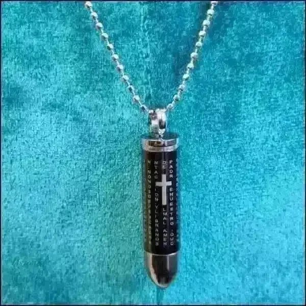 Ashanger Bullet Kogel RVS &acirc;&euro;&ldquo; Meerdere Kleuren & Modellen Stoer Gedenksieraad -