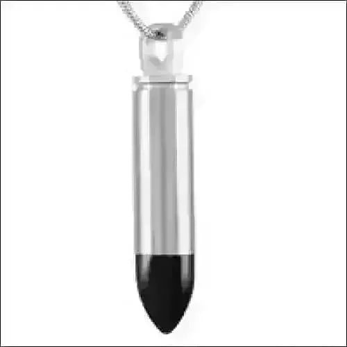 Ashanger Bullet Kogel RVS &acirc;&euro;&ldquo; Meerdere Kleuren & Modellen Stoer Gedenksieraad -