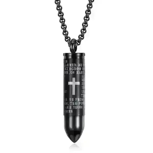 Ashanger Bullet Kogel RVS &acirc;&euro;&ldquo; Meerdere Kleuren & Modellen Stoer Gedenksieraad -