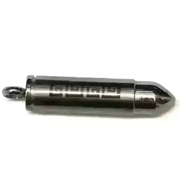 Ashanger Bullet Kogel RVS &acirc;&euro;&ldquo; Meerdere Kleuren & Modellen Stoer Gedenksieraad -