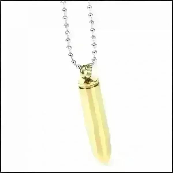Ashanger Bullet Kogel RVS &acirc;&euro;&ldquo; Meerdere Kleuren & Modellen Stoer Gedenksieraad -