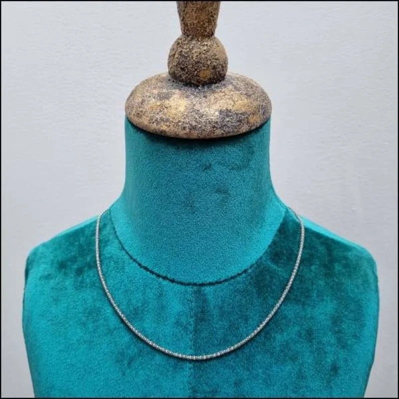 Zilverkleurige Popcorn Ketting RVS &acirc;&euro;&ldquo; Unieke Stalen Schakelketting Unisex - 2mm / 