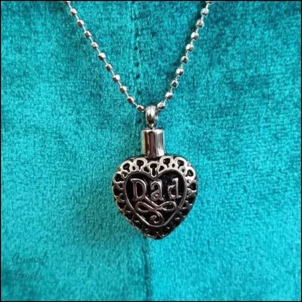 Stalen Ashanger Vader &acirc;&euro;&ldquo; Persoonlijk Gedenksieraad RVS - Rechthoek-3x2cm - Unisex