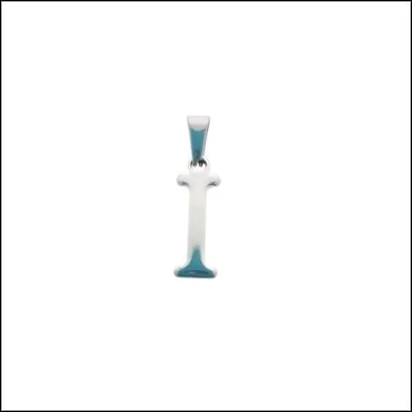 RVS Initiaal Hanger Letter Zilverkleur - Gepersonaliseerde Bedel - C - Unisex