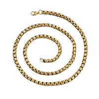 RVS Jasseron Ketting Goudkleur - Elegante Schakelketting - 2mm / 45cm - Heren