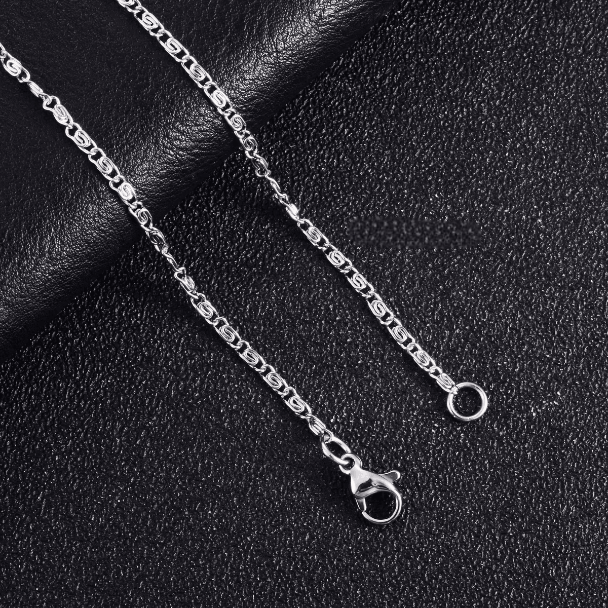 RVS Griekse Ketting Zilverkleur - Greek Pattern Unisex - 1.8mm / 45cm - Unisex