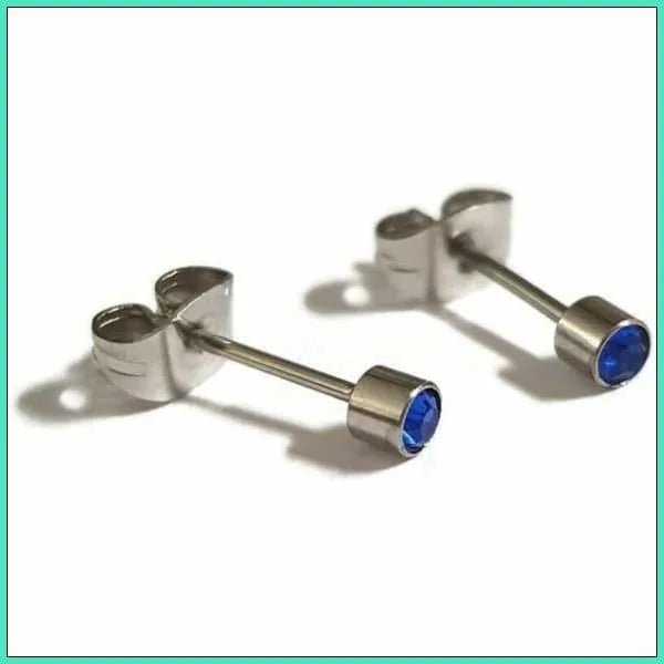 RVS Kristal Oorbellen Rond Kleurrijk 3mm - Diverse Kleuren Studs - Zilverkleur / 7mm / Transparant -