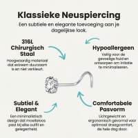 Dubbel Enkelbandje touw en staal - Kompas - Dames