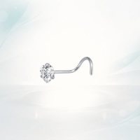 RVS Zirkonia Oorbellen Donkergroen Rond - Groene Kristal Oorstekers - Zilverkleur / 4mm -