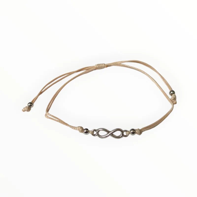 Infinity touw Armband oneindig symbool - Donker Blauw - Unisex