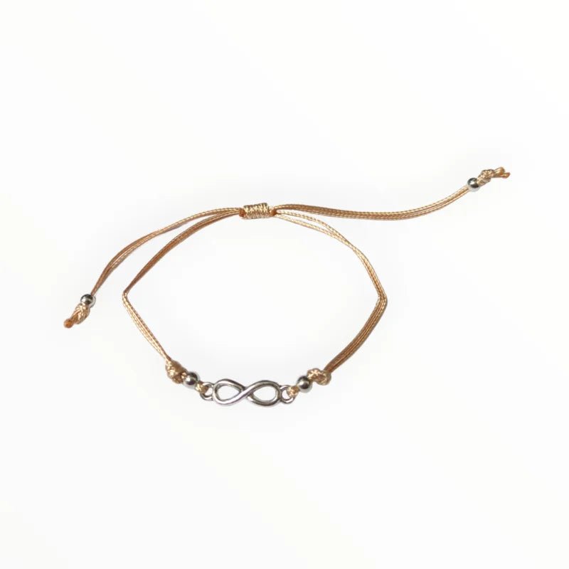Infinity touw Armband oneindig symbool - Donker Blauw - Unisex